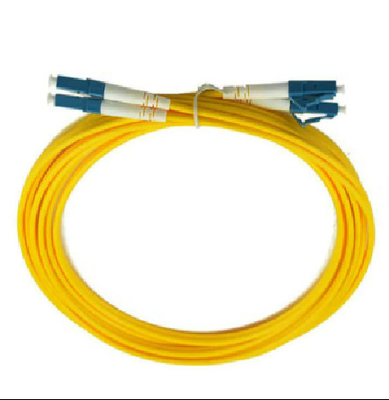 Jednomodowy kabel światłowodowy Lc do Lc Jednomodowy kabel krosowy Duplex Fiber Jumper Trwałość